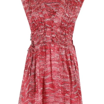 Isabel Marant - Kleid Anawa aus gerafftem Musselin - Größe 34 - pink Isabel Marant - Kleid Anawa aus gerafftem Musselin - Größe 34 - pink