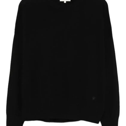 Loulou Studio - Round-Neck Knitted Sweater - Größe XL - schwarz Loulou Studio - Round-Neck Knitted Sweater - Größe XL - schwarz