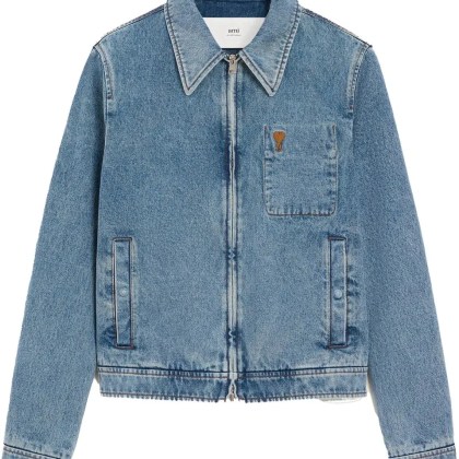 AMI Paris - Jeansjas blauw - Größe S - blau AMI Paris - Jeansjas blauw - Größe S - blau