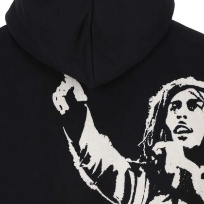 Junya Watanabe - Bob Marley%27 Hoodie – Black - Größe M - schwarz
