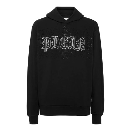 Philipp Plein - Sweatshirt Mit Kapuze - Größe 3XL - schwarz Philipp Plein - Sweatshirt Mit Kapuze - Größe 3XL - schwarz