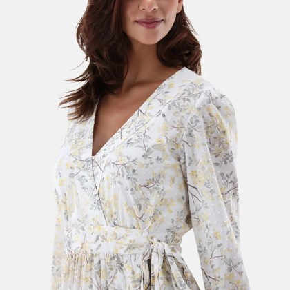 VAN LAACK - Kleid Modern Fit Druck - Größe 36 - braun – Bild 2