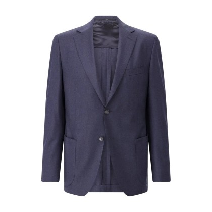 Dressler - Sakko aus Schurwolle - Größe 50 - blau Dressler - Sakko aus Schurwolle - Größe 50 - blau
