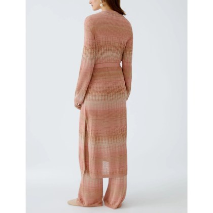 Oui - Strickmantel - Größe 42 DAMEN - rosa – Bild 4