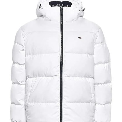 Tommy Jeans - White Padded Jacket - Größe XL - weiß Tommy Jeans - White Padded Jacket - Größe XL - weiß