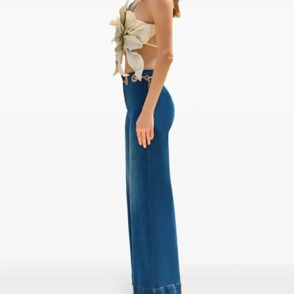 Cult Gaia - Sydney Jeans - Größe 26 - blau – Bild 4