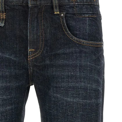 R13 - Boy Straight' Jeans - Größe 24 - blau – Bild 3