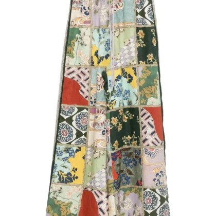 Alemais - Vibrant Patchwork Pants With Drawstring Waist And - Größe 12 - bunt Alemais - Vibrant Patchwork Pants With Drawstring Waist And - Größe 12 - bunt