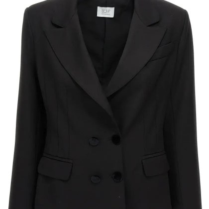 Mvp Wardrobe - %27Verri%27 Blazer - Größe 38 - schwarz Mvp Wardrobe - %27Verri%27 Blazer - Größe 38 - schwarz