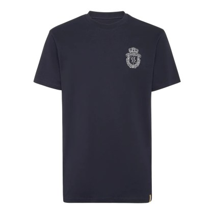 BILLIONAIRE - T-Shirt Crest - Größe 3XL - blau BILLIONAIRE - T-Shirt Crest - Größe 3XL - blau