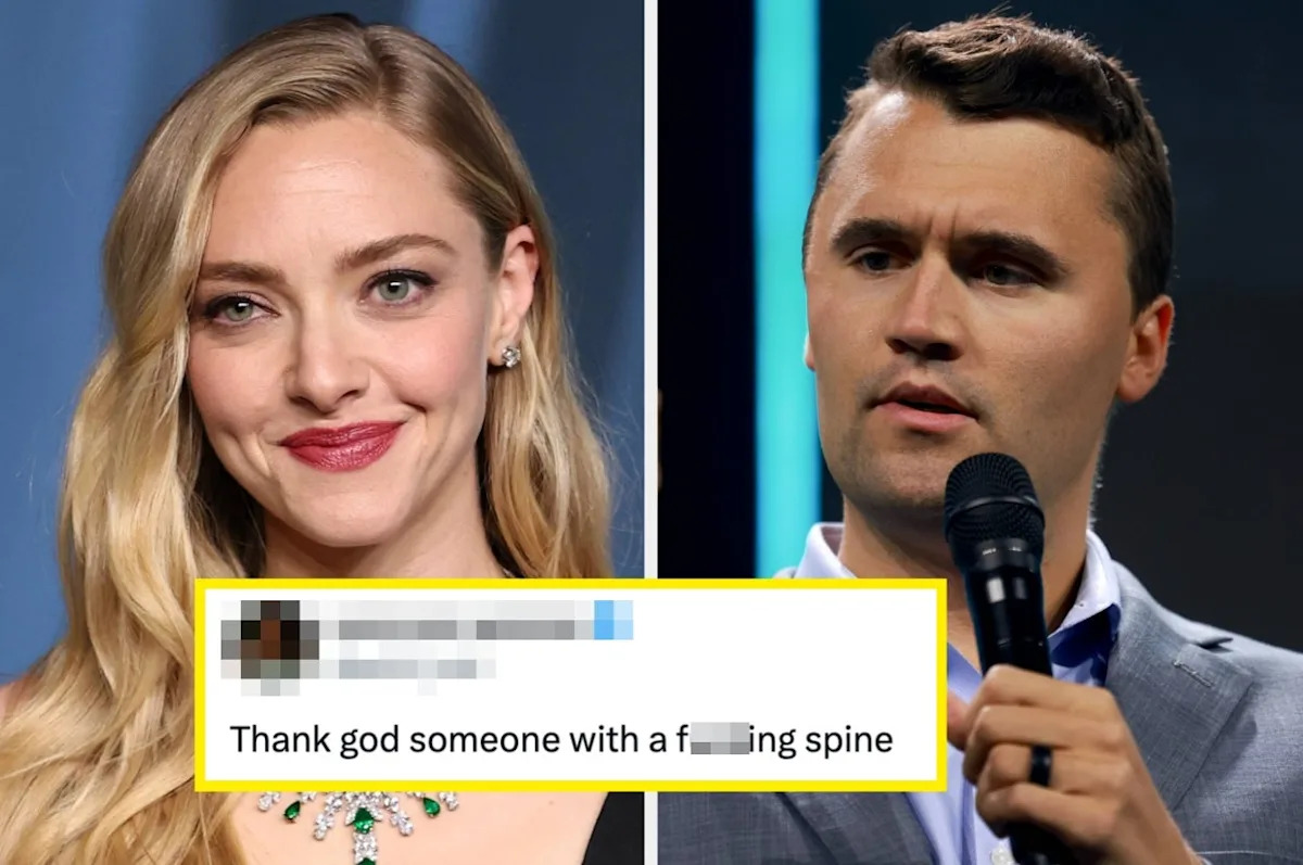 “She’s 100% Correct”: People Are Praising Amanda Seyfried For Her Latest Comments On Charlie Kirk, And She Did NOT Hold Back “She’s 100% Correct”: People Are Praising Amanda Seyfried For Her Latest Comments On Charlie Kirk, And She Did NOT Hold Back