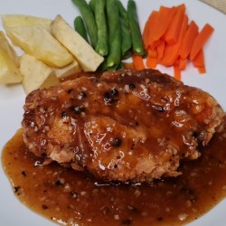 Resep Steak Ayam Crispy Saus Barbeque yang Menggugah Selera Resep Steak Ayam Crispy Saus Barbeque yang Menggugah Selera
