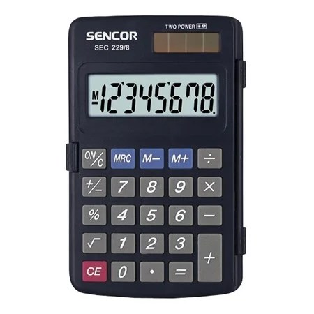 Pocket Calculator 8-digit Lcd Display