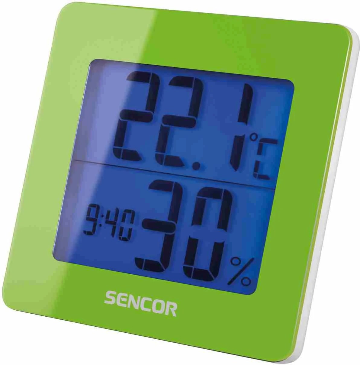 Thermo Hygro Clock         calendar Display     12/24 Hours Selectable