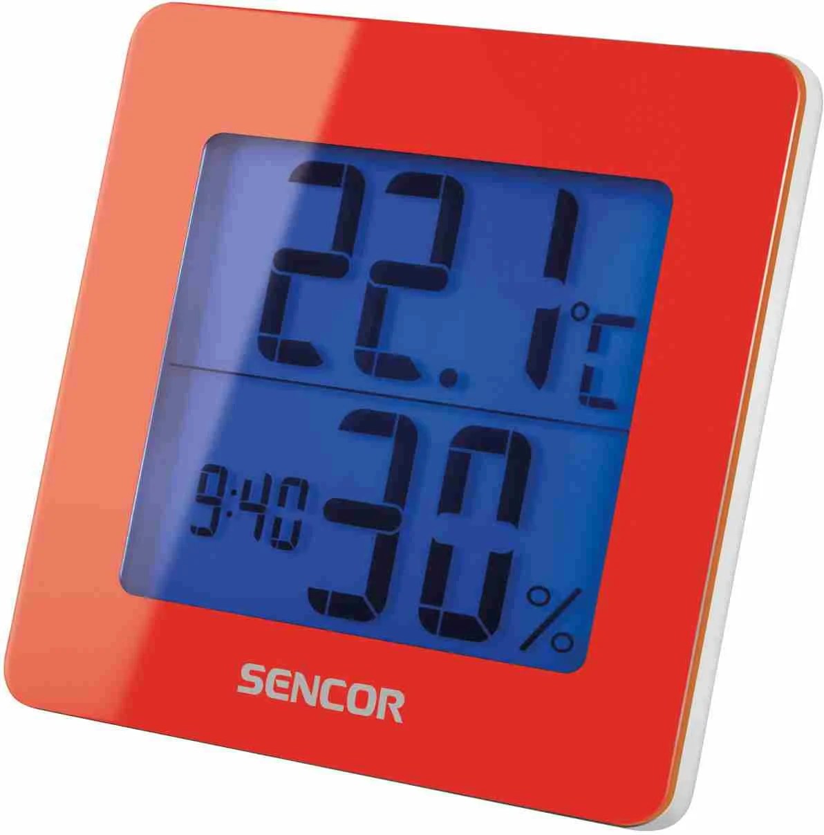 Thermo Hygro Clock         calendar Display     12/24 Hours Selectable