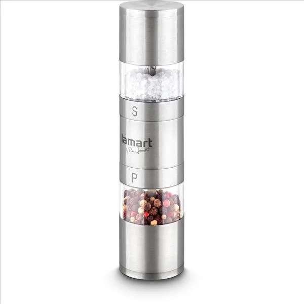 Salt And Pepper Grinder 2×40 Ml Lamart Battery Operater