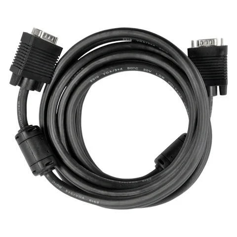 Vga/svga Cable, 15p M – 15p M, 8mm, 2 Ferits 3 M Vga/svga Cable, 15p M – 15p M, 8mm, 2 Ferits 3 M
