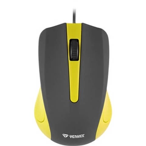 Wired 3-button Mouse With 1000 Dpi Optical Sensor. Suitable For Home A