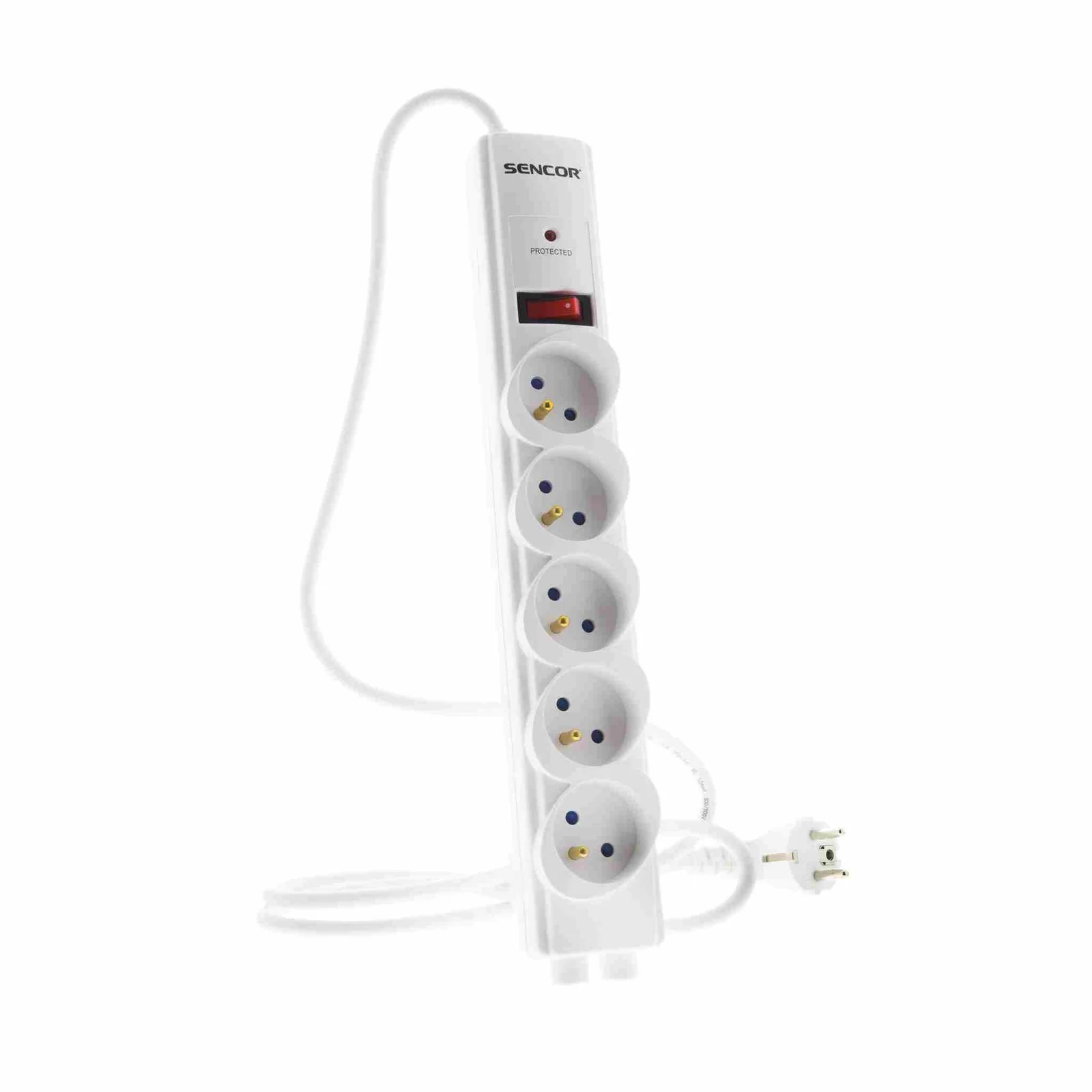 5 In Line Extension Socket 2 Pin