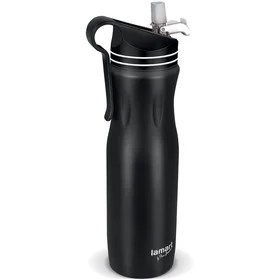 Lamart Black Stainlees Steel 550ml Thermos