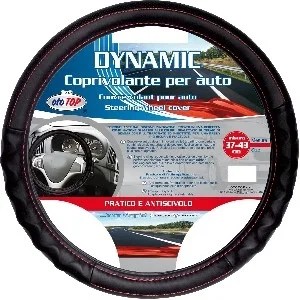 Steering Wheel Cover With Red Lines 37/43