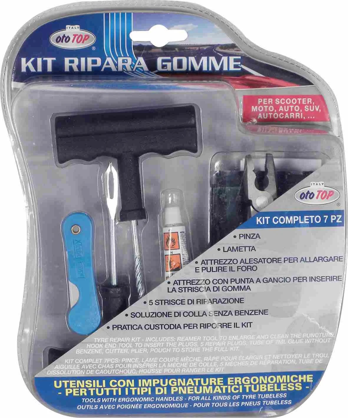 TYRE REPAIR KIT- INCL ATTACHMENTS