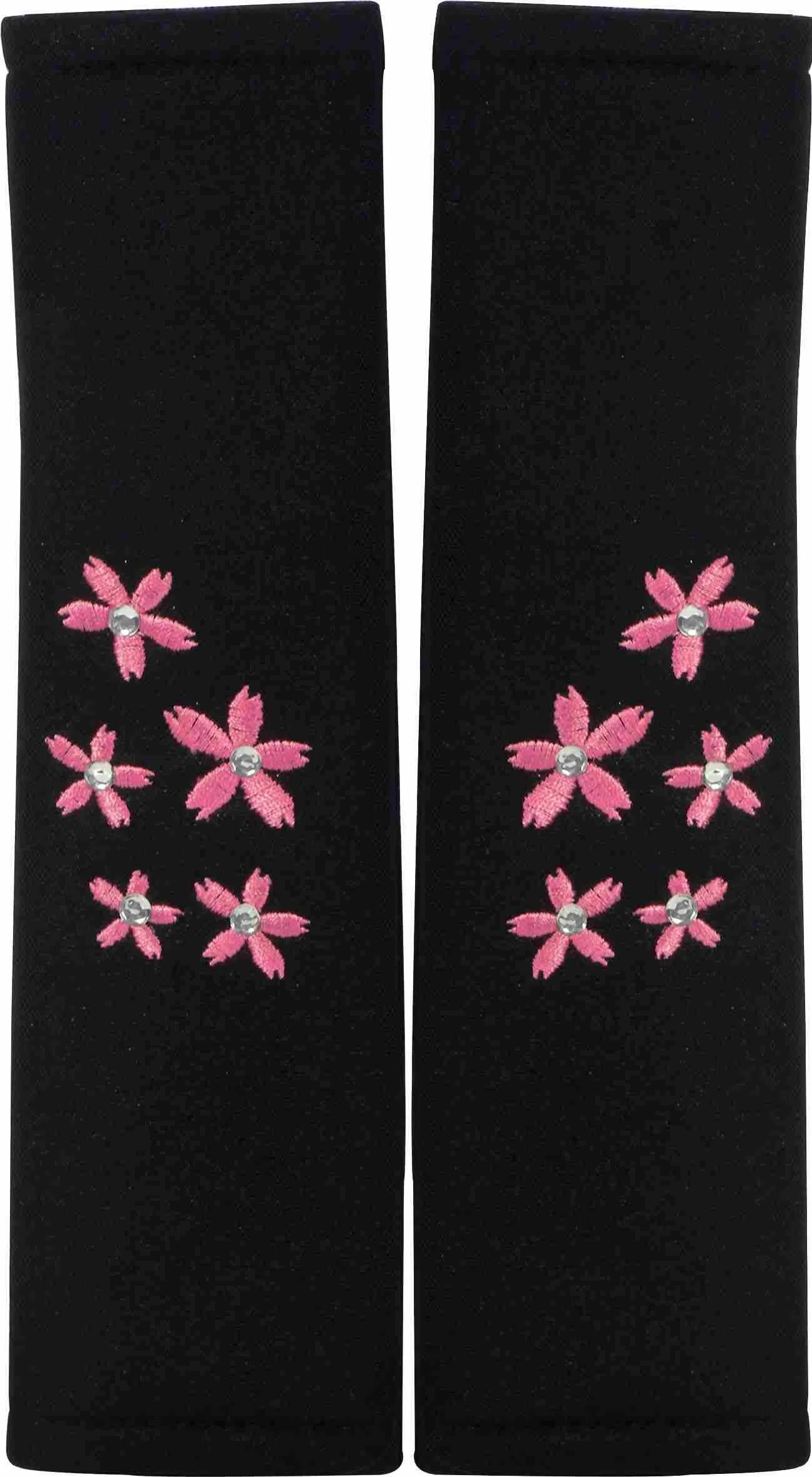Ladies Seat Belt Cover/pad Oriental Tropical Flower Ladies Seat Belt Cover/pad Oriental Tropical Flower