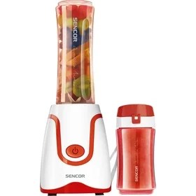 Smoothie Blender Red 500w 0.6 Litre + 0.3 Litre Bottles Smoothie Blender Red 500w 0.6 Litre + 0.3 Litre Bottles