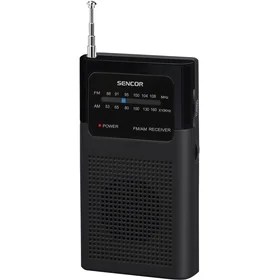 Black Pocket Radio Receiver