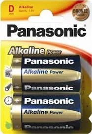 D Alkaline Power Alk Panasonic Pk X 2