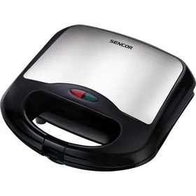 STAINLESS STEEL +BLACK SANDWICH MAKER NEW TYPE