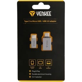 Yenkee Usb Type C To Micro Usb And Usb 3.0 Adaptor Yenkee Usb Type C To Micro Usb And Usb 3.0 Adaptor