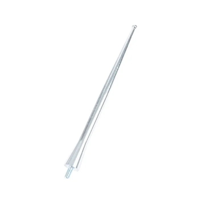 Bottari Universal 16 Cm Chromed Aluminum Car Radio Antenna
