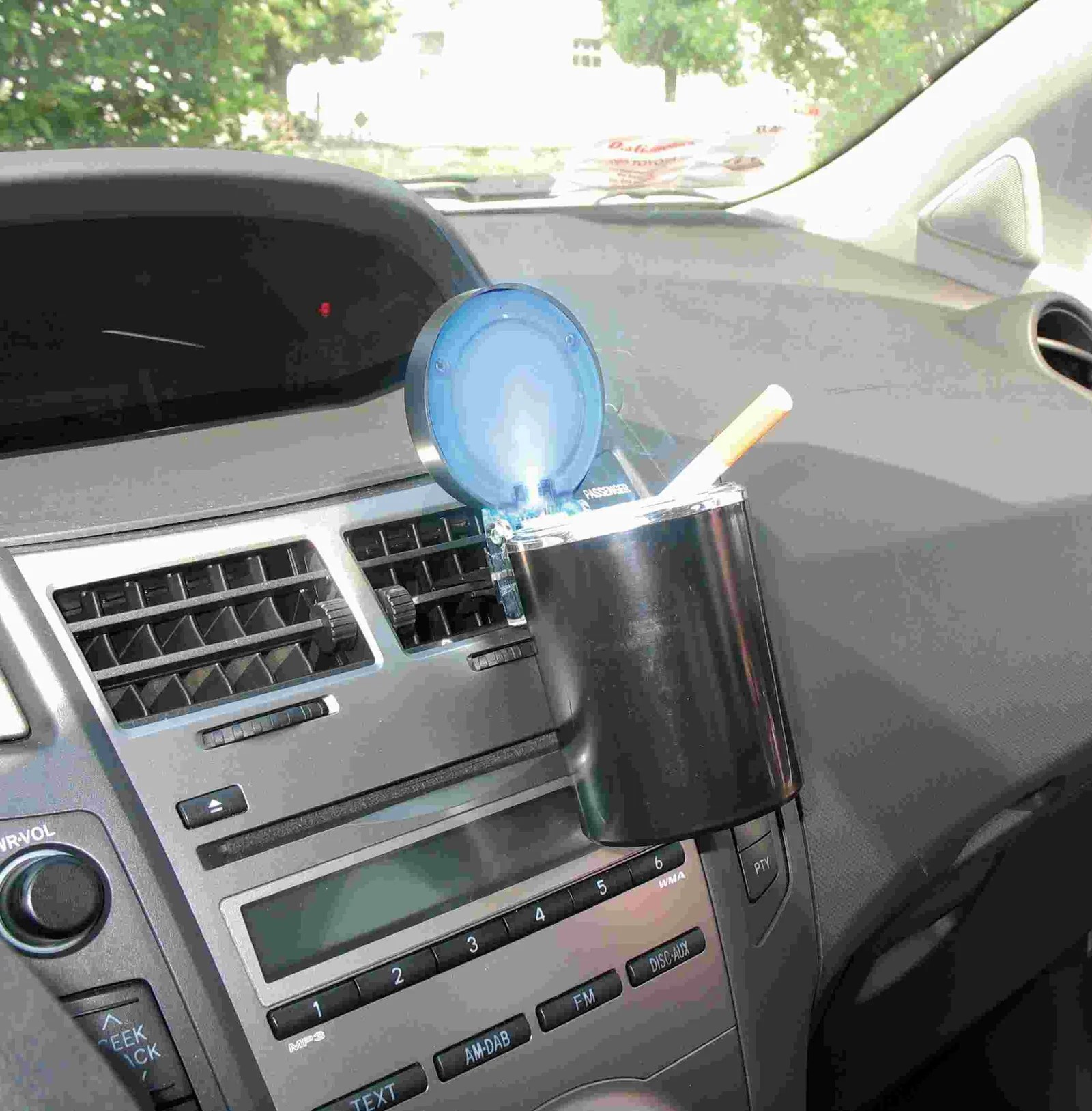 Bottari Ash Tray Equipped With Magnet Fixing Or With Double-sided Adhe