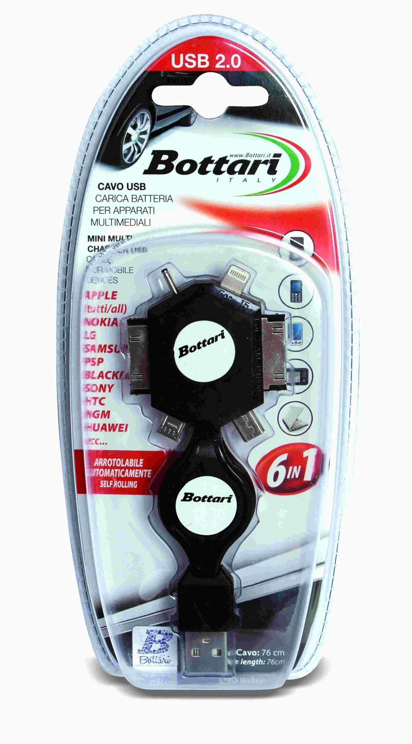 Bottari Universal Usb Set;