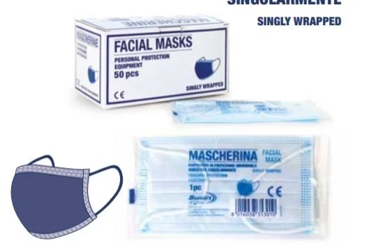 Bottari Single Wrapped Disposable Mask