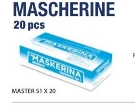 Bottari 20 Pz Disposable Mask Bottari 20 Pz Disposable Mask