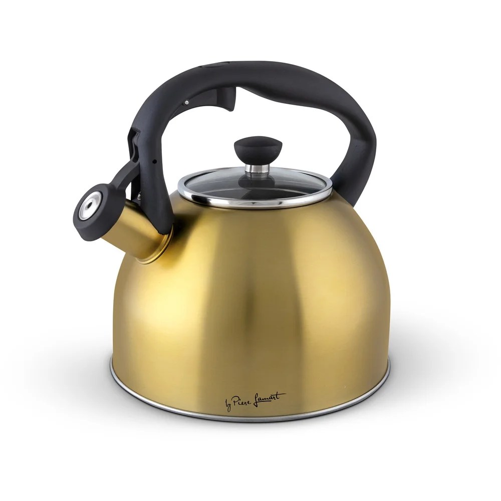 Lamart Gas Kettle 2.5lt Gold Stainless Steel