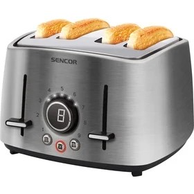 Sencor 4 Slice Stainless Steel Toaster Sencor 4 Slice Stainless Steel Toaster