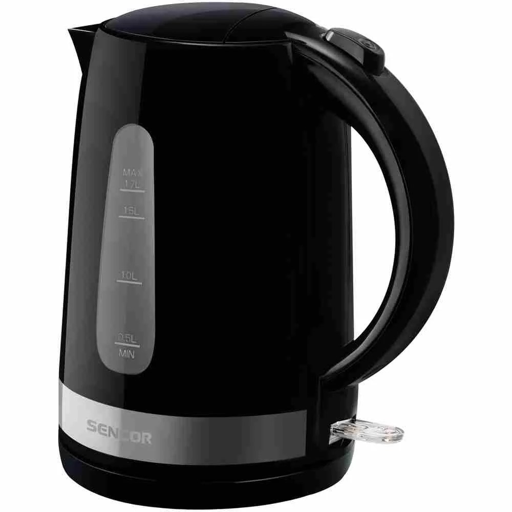 Sencor Black Electric Kettle,capacity 1.7 L,power: 2,200 W,center 360