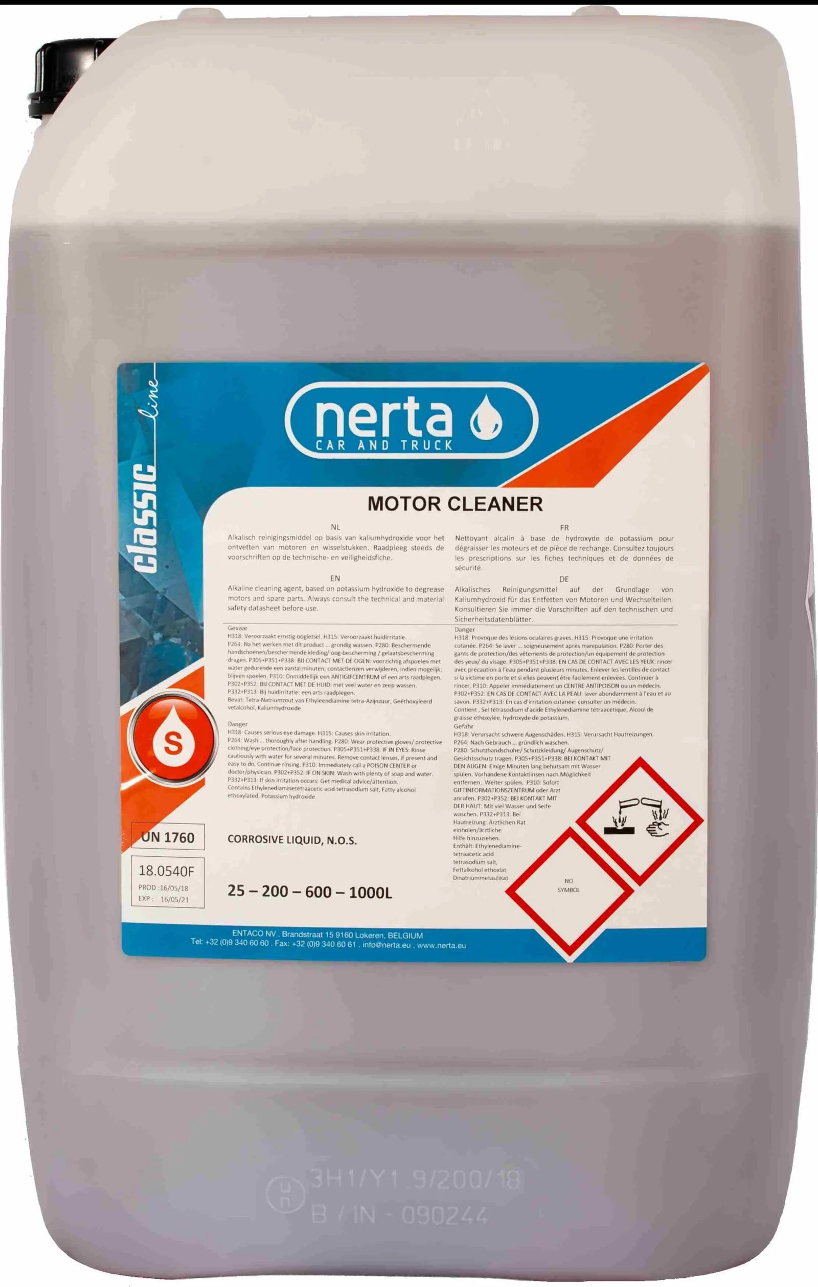 Nerta Motor Cleaner 25lt