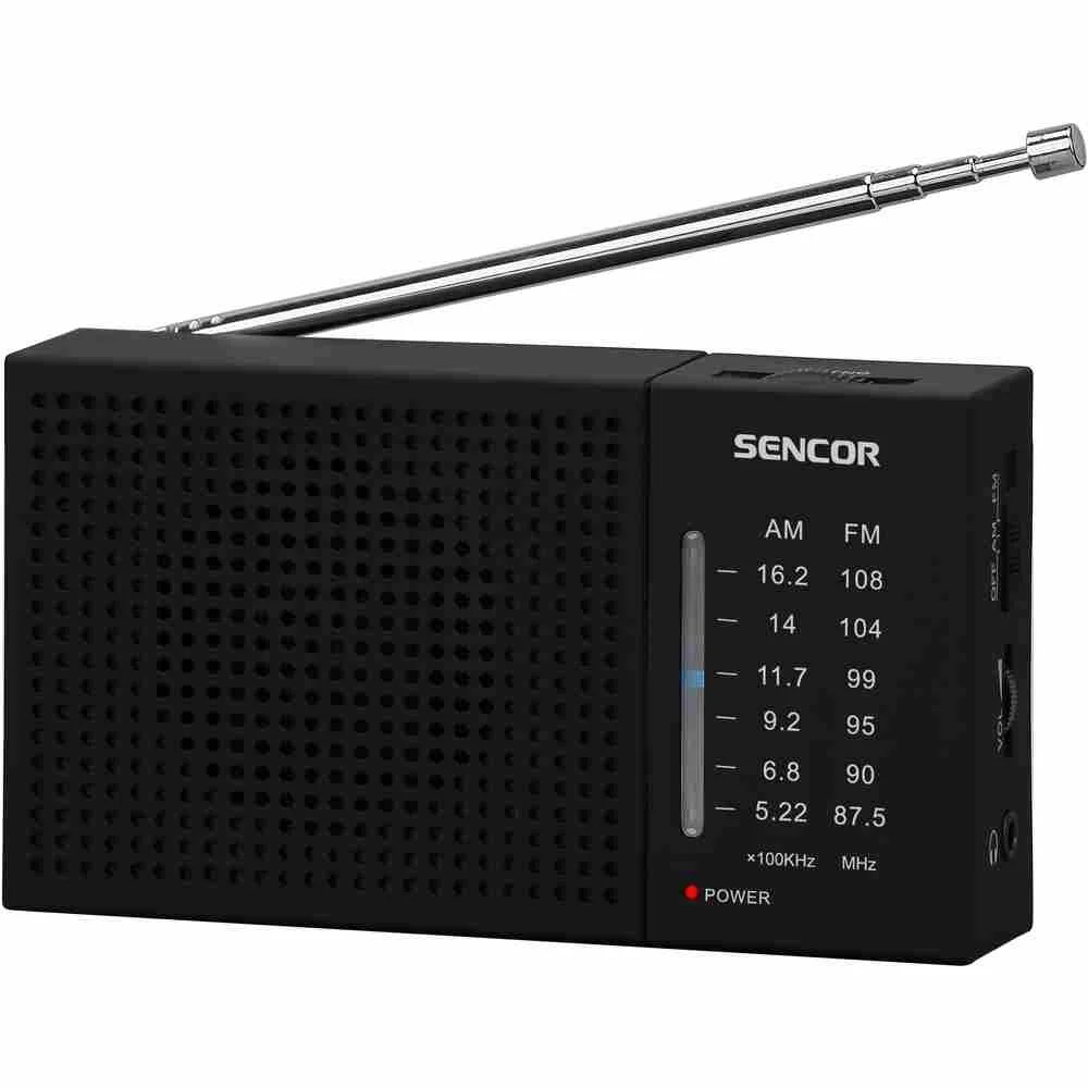 SENCOR PORTABLE RADIO BATTERY POWER HI FREQUENCY