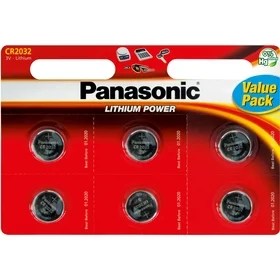 Pack Of 6 Pnasonic Cr-2031 Pack Of 6 Pnasonic Cr-2031