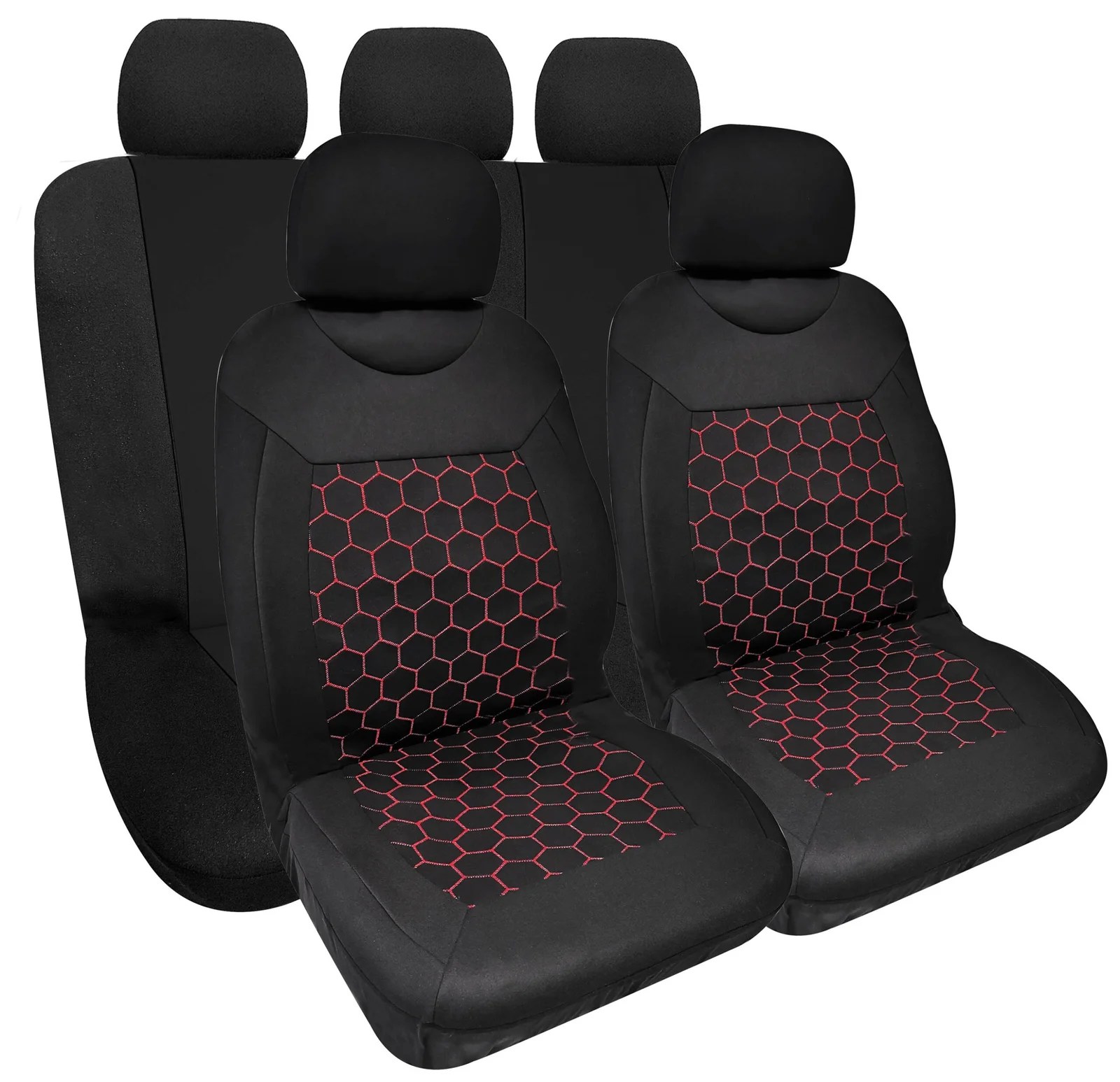 Complete Set Of Seat Cover Dublin Black
