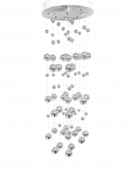 Ceiling Lamp Iron & Aluminum Trend Cromado