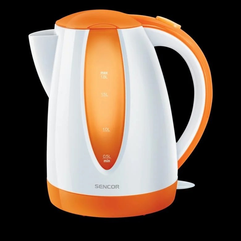 1.8lt Orange Water Kettle Plastic