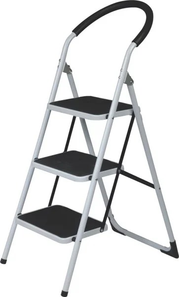 3 WIDE STEP STEEL LADDER- HEAVY DUTY