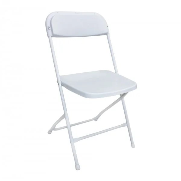 Stackable Folding Chair Black Color 39x81cm