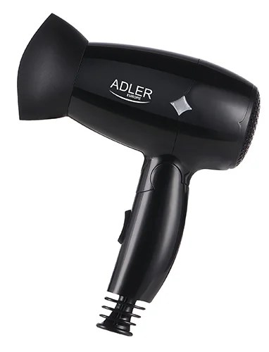 Adler Foldable Hair Dryer 1400w Black