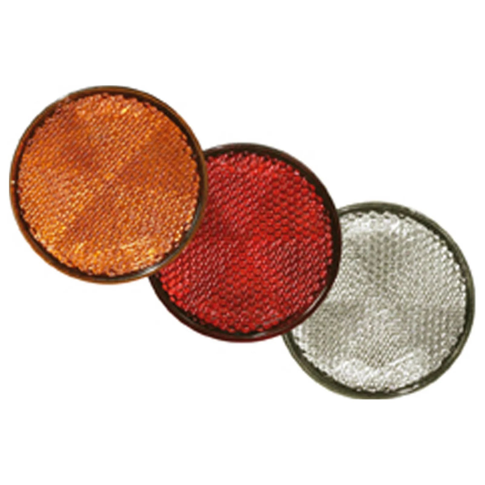 Reflector-round White Reflector-round White